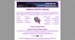 Desktop Screenshot of famousliteraryworks.com