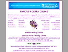 Tablet Screenshot of famousliteraryworks.com